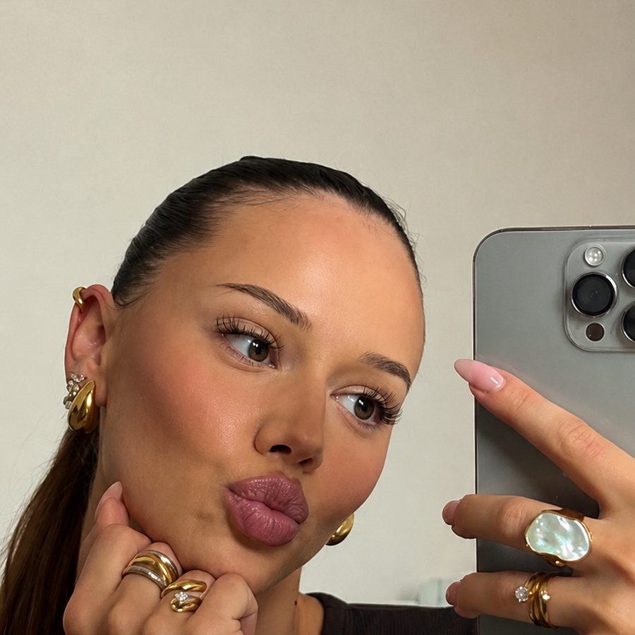 Gabriela Gašparová se šperky franco bene