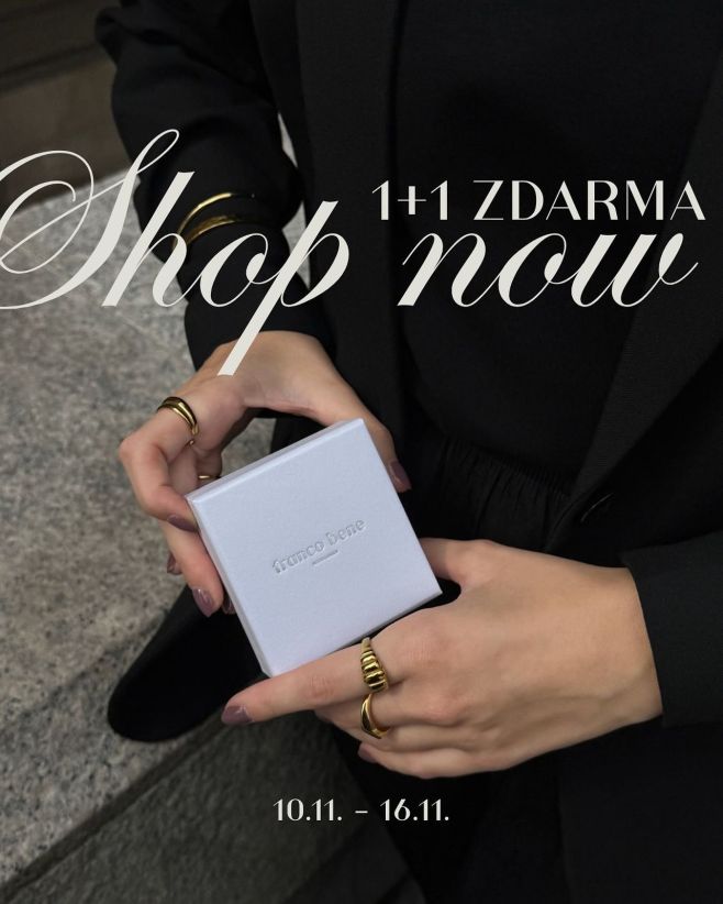 1+1 na vše 🤩 ~ Udělejte (si) na Vánoce radost šperkem od #francobene. 🎁 Jen do nedělní půlnoci 16.11. ~ platí online i na...