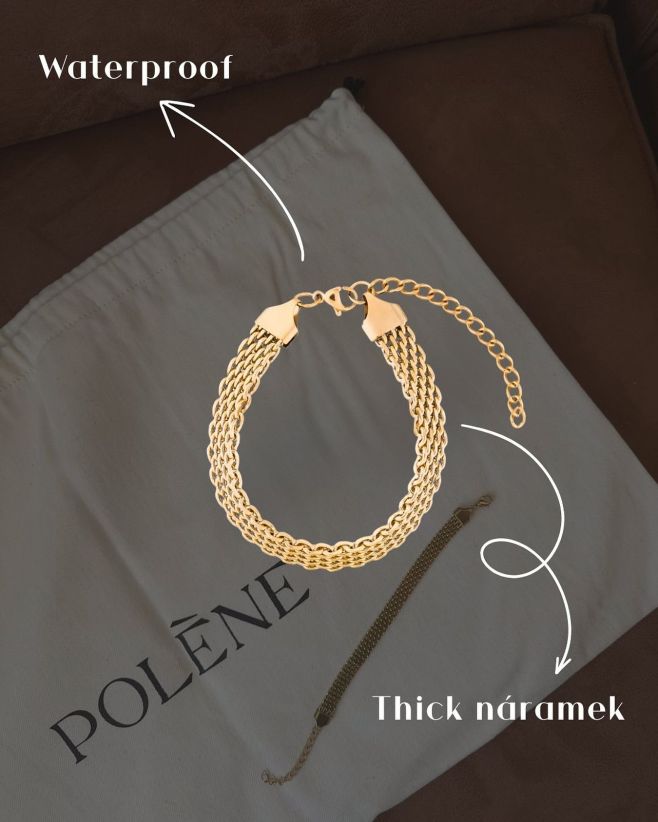 Thick náramek ~ waterproof & hypoallergenic. ~ Ten pravý kousek pro tebe. ✨