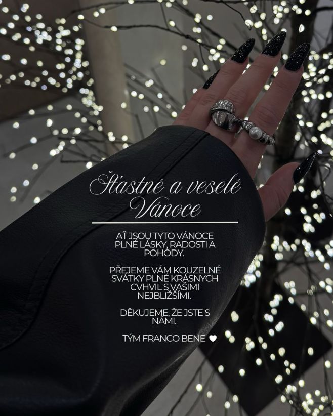 Veselé Vánoce plné lesku, radosti a výjimečných okamžiků. 🤍🎄