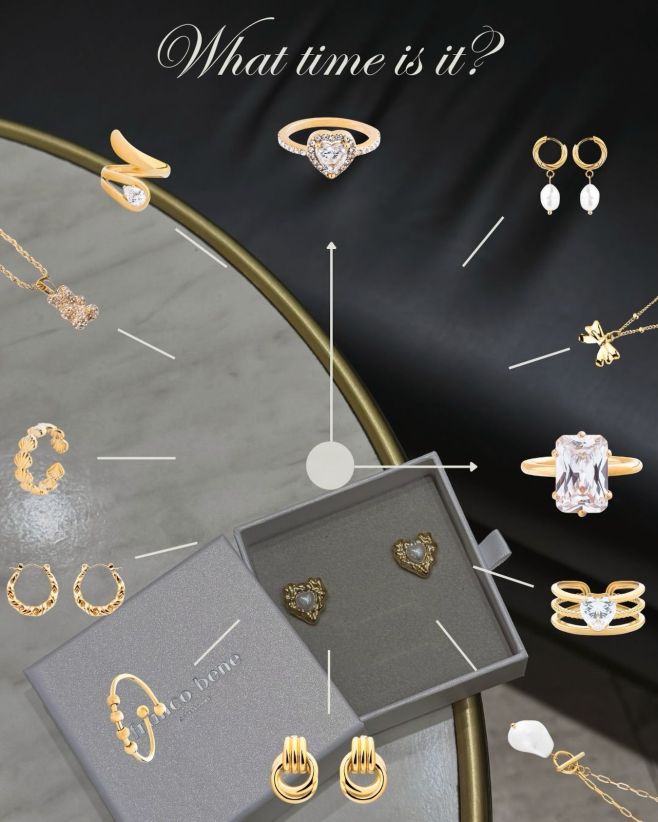 What time is it? 🤍 ~ It’s jewelry time! 🤭